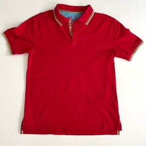 Robert Graham Polo Shirt - Size L - Short Sleeves - Mens